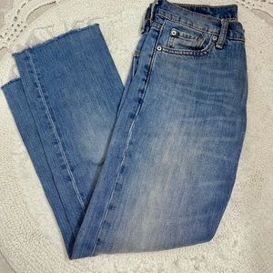 Levi’s straight cut jeans
